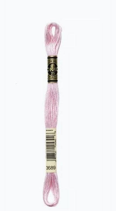 DMC 6 Strand Cotton Embroidery Floss / 3689 LT Mauve