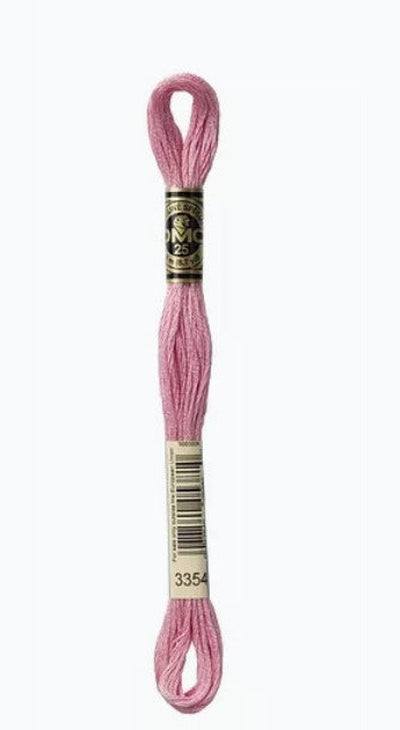 DMC 6 Strand Cotton Embroidery Floss / 3354 LT Dusty Rose