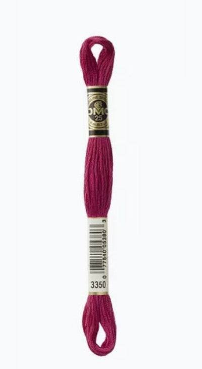 DMC 6 Strand Cotton Embroidery Floss / 3350 Ultra DK Dusty Rose