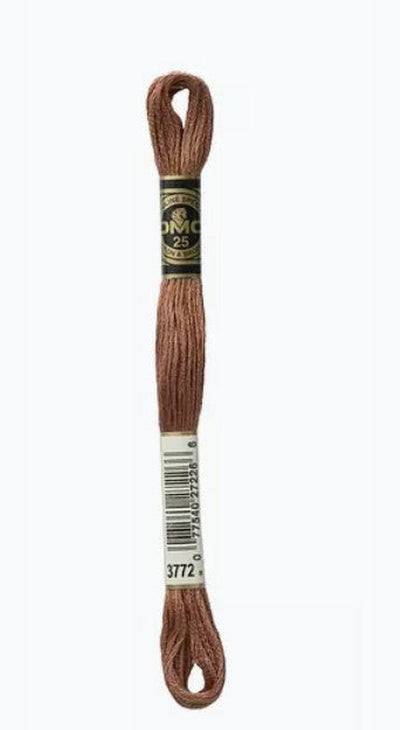 DMC 6 Strand Cotton Embroidery Floss / 3772 V DK Desert Sand