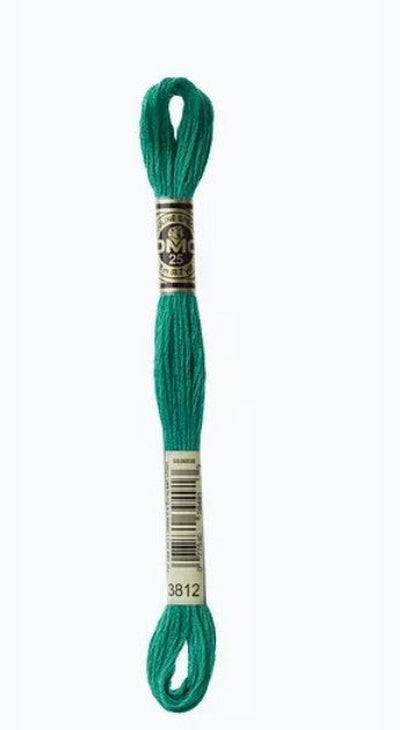 DMC 6 Strand Cotton Embroidery Floss / 3812 V DK Seagreen