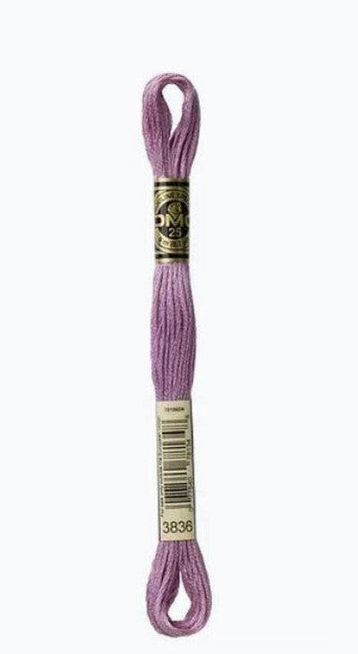 DMC 6 Strand Cotton Embroidery Floss / 3836 LT Grape