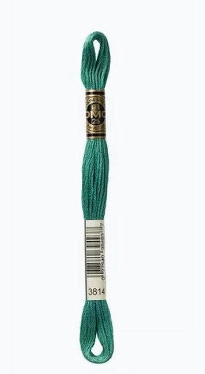 DMC 6 Strand Cotton Embroidery Floss / 3814 Aquamarine