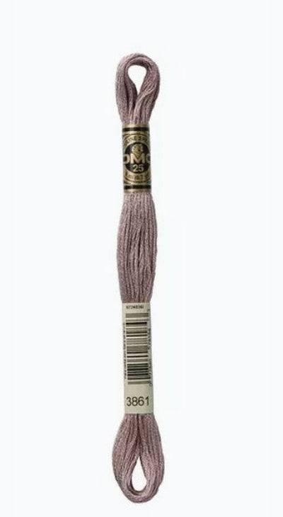 DMC 6 Strand Cotton Embroidery Floss / 3861 LT Cocoa