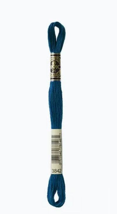 DMC 6 Strand Cotton Embroidery Floss / 3842 DK Wedgwood