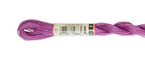 DMC Pearl Cotton Skeins Size 5 / 33 Fuchsia