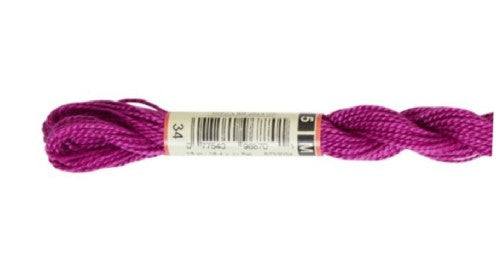 DMC Pearl Cotton Skeins Size 5 / 34 Dark Fuchsia