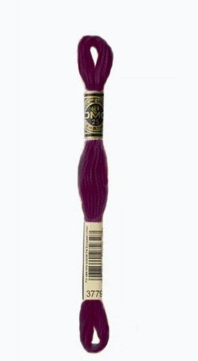 DMC 6 Strand Cotton Embroidery Floss / 3886 Very Dark Plum