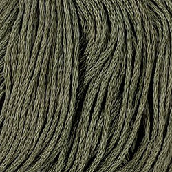 Valdani Solid 6 Ply Skeins / 190 Rich Olive Green Medium