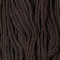 Valdani Solid 6 Ply Skeins / 200 Dark Chocolate