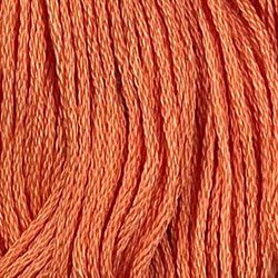 Valdani Solid 6 Ply Skeins / 72 Peach Orange