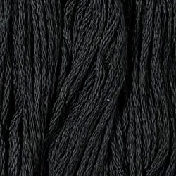 Valdani Solid 6 Ply Skeins / 8111 Black Light