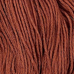 Valdani Solid 6 Ply Skeins / 812 Brick Medium