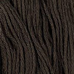 Valdani Solid 6 Ply Skeins / 8122 Brown Black Medium