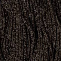 Valdani Solid 6 Ply Skeins / 8123 Brown Black Dark