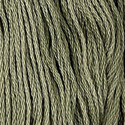 Valdani Solid 6 Ply Skeins / 821 Olive Green Light