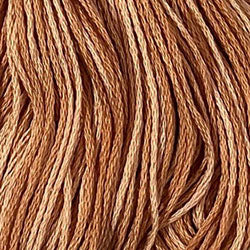 Valdani Variegated 6 Ply Skeins / H206 Washed Orange