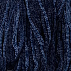 Valdani Variegated 6 Ply Skeins / H207 Darkened Blue