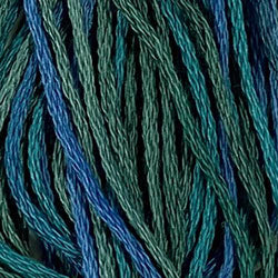 Valdani Variegated 6 Ply Skeins / M30 Deep Waters