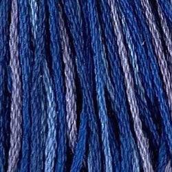 Valdani Variegated 6 Ply Skeins / M5 Denim Blues