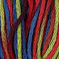 Valdani Variegated 6 Ply Skeins / M54 Primaries