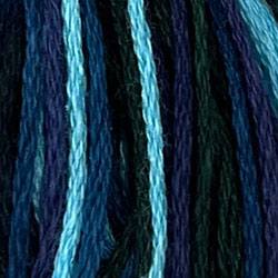 Valdani Variegated 6 Ply Skeins / M58 Midnight Sea