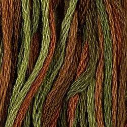 Valdani Variegated 6 Ply Skeins / M78 Copper Leaf