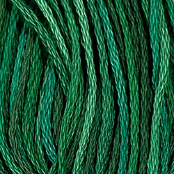 Valdani Variegated 6 Ply Skeins / M79 Explosion in Greens