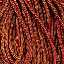 Valdani Variegated 6 Ply Skeins / O510 Terracotta Twist