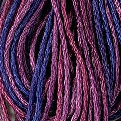 Valdani Variegated 6 Ply Skeins / O521 Mulberry Grape