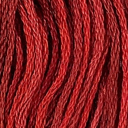 Valdani Variegated 6 Ply Skeins / O532 Shaded Brick