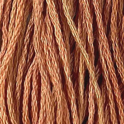 Valdani Variegated 6 Ply Skeins / P6 Rusted Orange