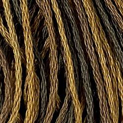 Valdani Variegated 6 Ply Skeins / P9 Bronze