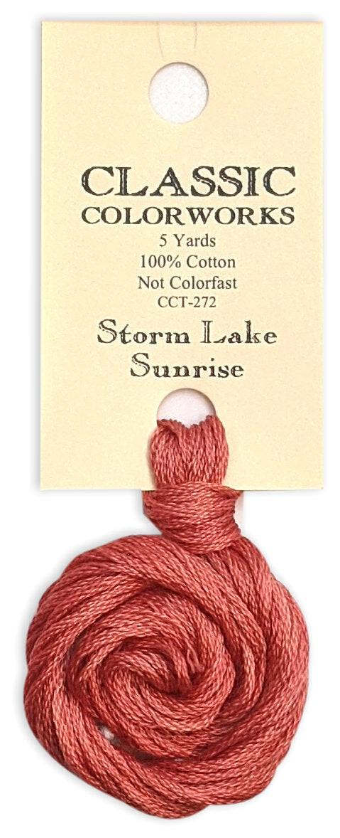 Classic Colorworks Cotton Floss / 272 Storm Lake Sunrise