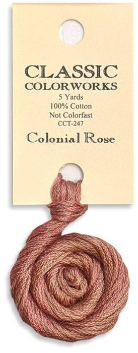 Classic Colorworks Cotton Floss / 247 Colonial Rose