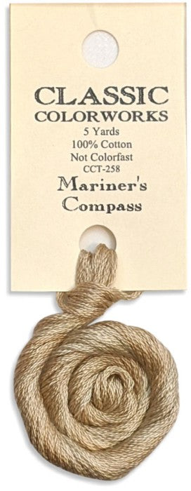 Classic Colorworks Cotton Floss / 258 Mariners Compass