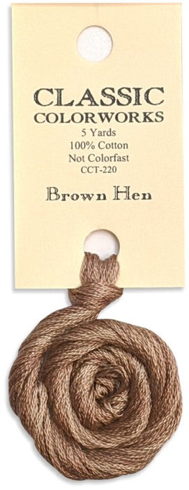 Classic Colorworks Cotton Floss / 220 Brown Hen