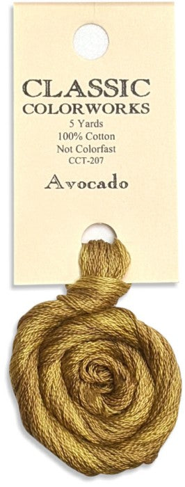 Classic Colorworks Cotton Floss / 207 Avocado