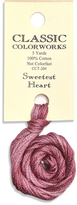 Classic Colorworks Cotton Floss / 204 Sweetest Heart