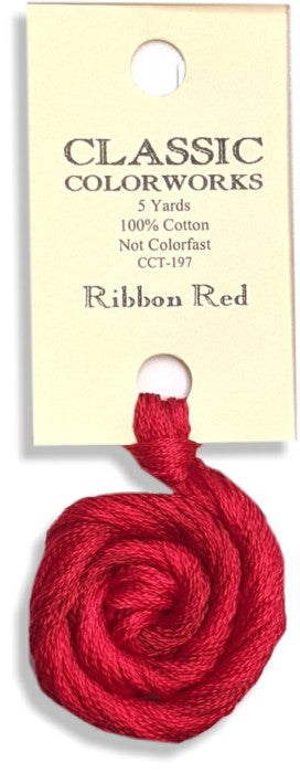 Classic Colorworks Cotton Floss / 197 Ribbon Red