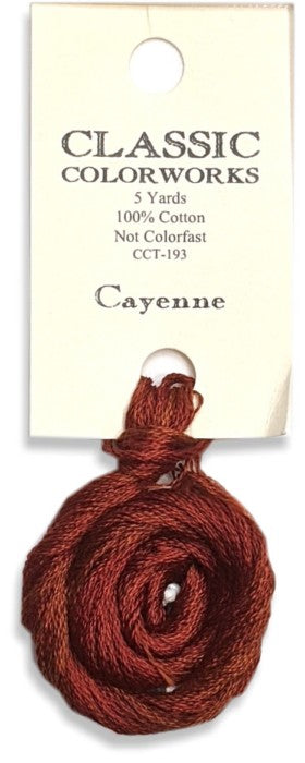 Classic Colorworks Cotton Floss / 193 Cayenne