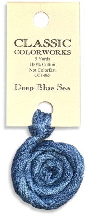 Classic Colorworks Cotton Floss / 065 Deep Blue Sea