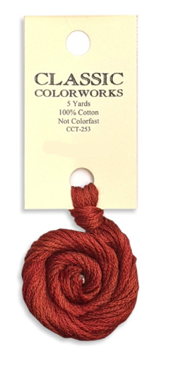 Classic Colorworks Cotton Floss / 228 Licorice Red