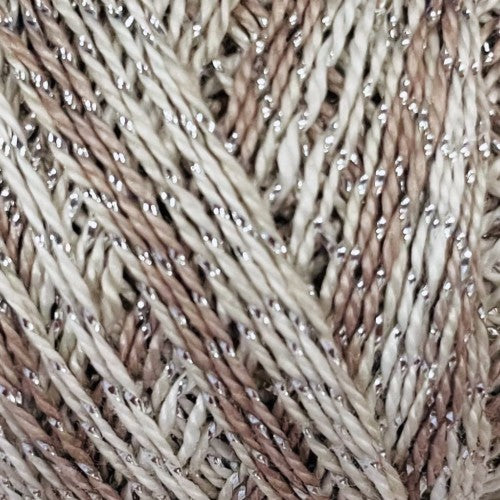 Valdani Sparkle Pearl Cotton - Size 12 / C705 Sparkly Snow
