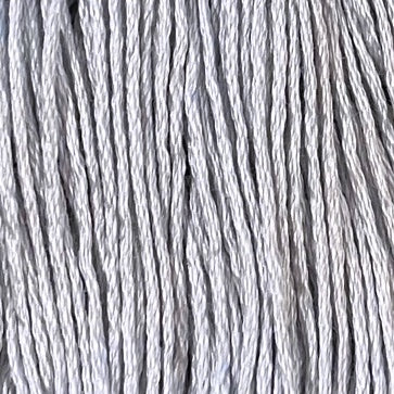 Valdani Solid 6 Ply Skeins / 117 White Smoke Gray