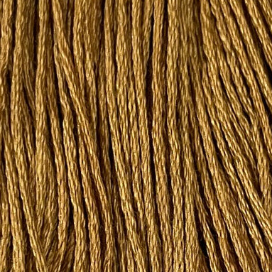 Valdani Solid 6 Ply Skeins / 154 Deep Antique Gold