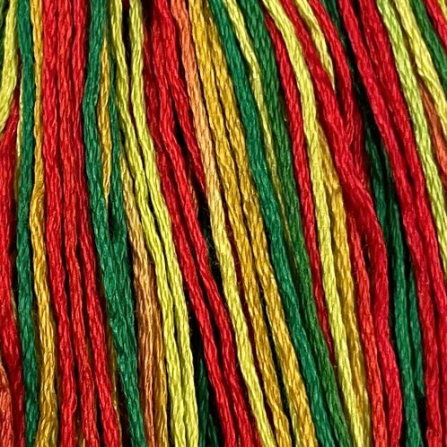 Valdani Variegated 6 Ply Skeins / M10 Holiday