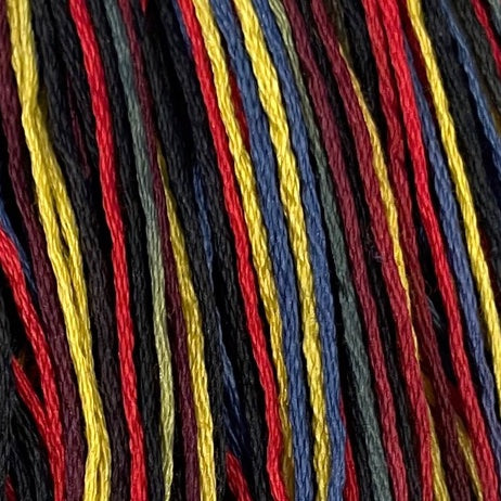 Valdani Variegated 6 Ply Skeins / M11 Night Fire