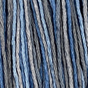 Valdani Variegated 6 Ply Skeins / M46 Denim Light