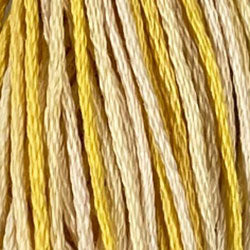 Valdani Variegated 6 Ply Skeins / M67 Blurry Vanilla